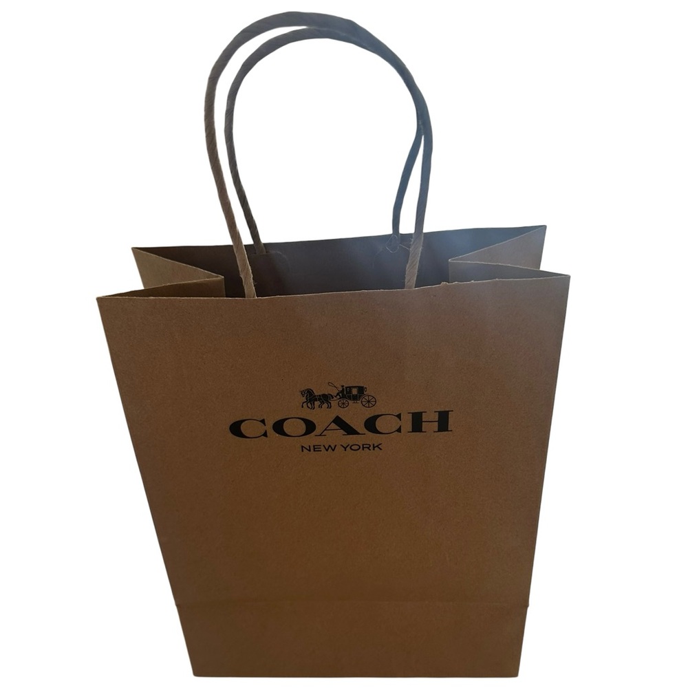 Coach Brown Shopping Bag